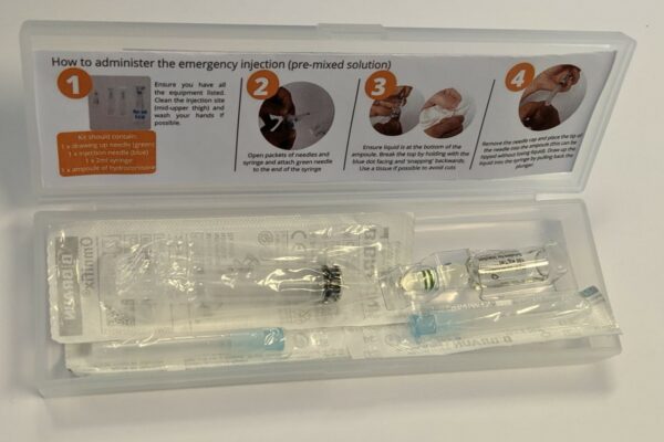 Hydrocortisone Injection Box - Pituitary Foundation